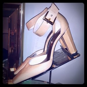 Tan Nine West Heels